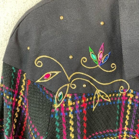 Vintage City Girl by Nancy Bolen Matching Jacket and Stirrup Pants Size 10 EUC - Picture 4 of 11